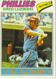 1977 Topps Baseball Cards      030      Greg Luzinski